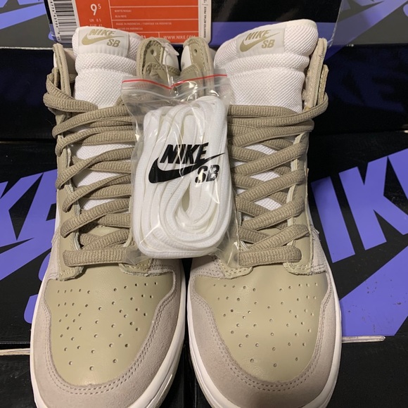 Nike SB Dunk High Khaki Sz 9.5 DS RARE 2006 🔥 - Picture 4 of 4